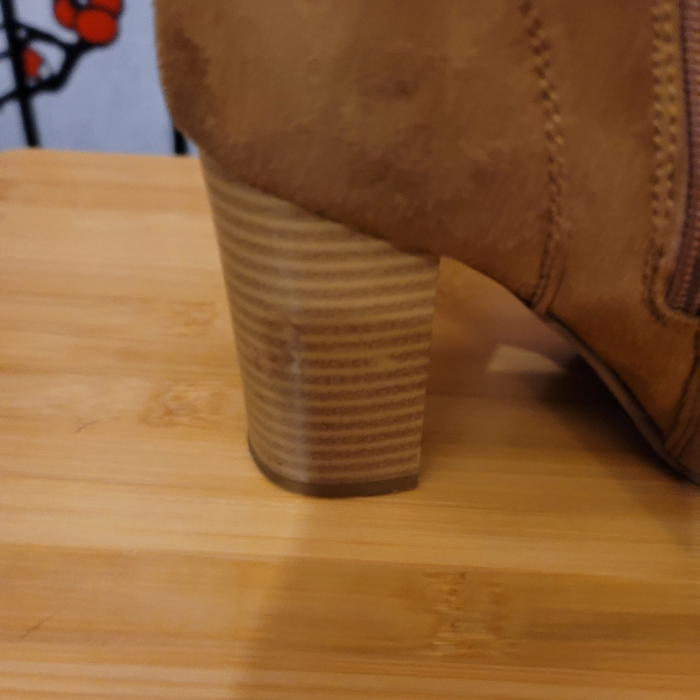 FOREVER SIZE 7 LADIES SUEDE SHERPA ANKLE HIKING BOOTS - Picture 6 of 10